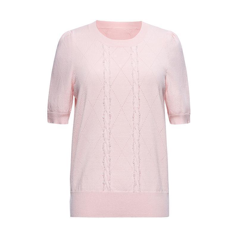 Tencel And Mulberry Silk Knitted Top GOELIA