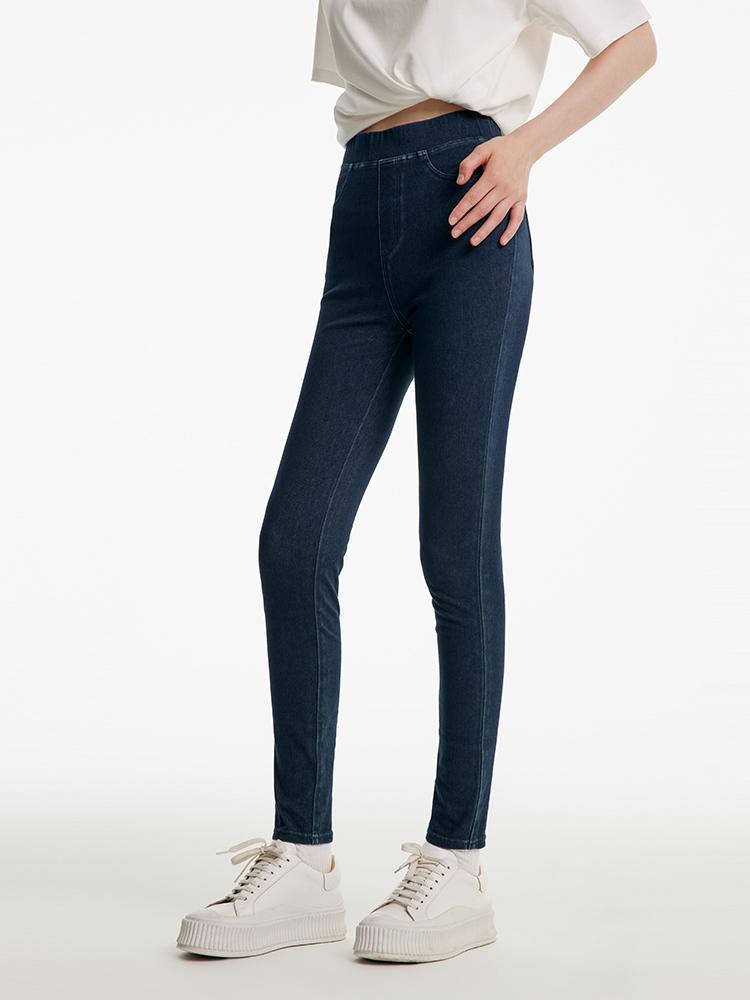 Stretch-Strick-Yoga-Jeans 