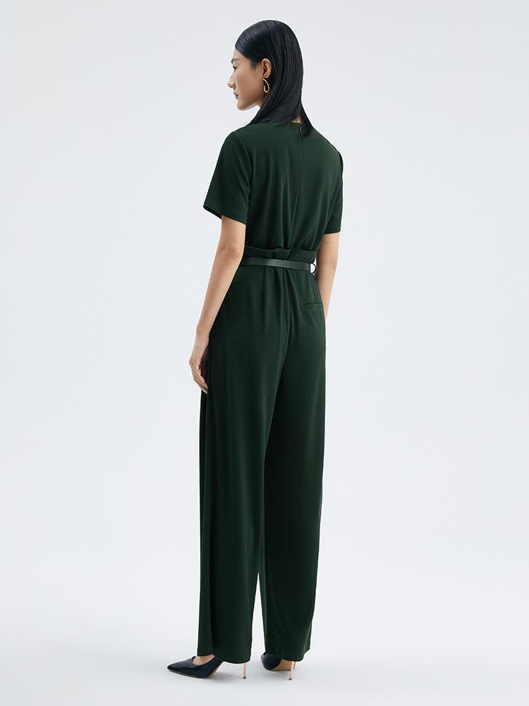 Triacetate Knit Jumpsuit GOELIA