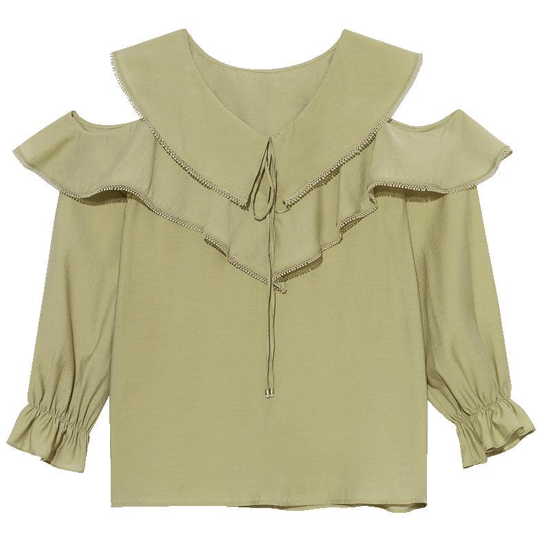 Acetate Woven Blouse GOELIA