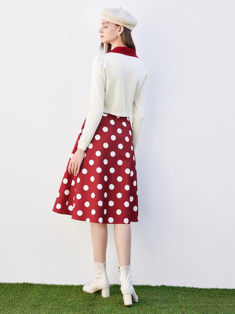 Dots retro set(with flower part) GOELIA