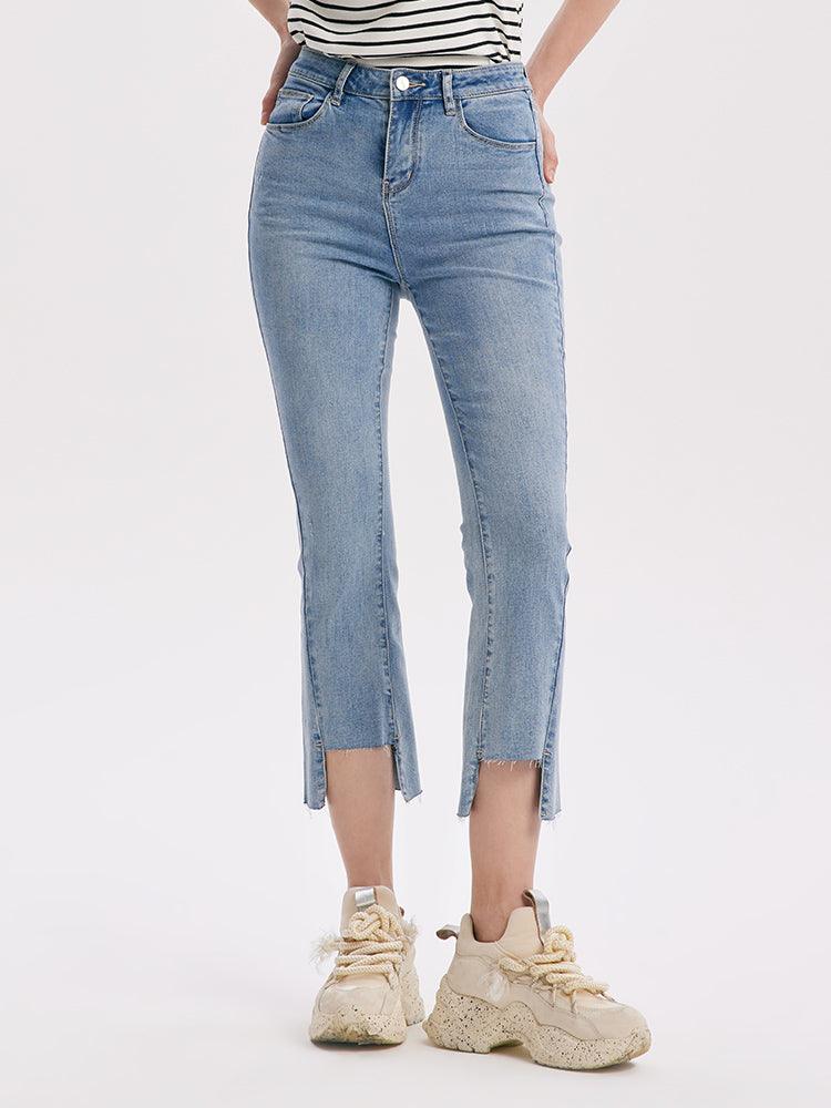 Stretchy Flared Jeans GOELIA