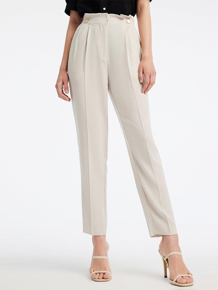 High-waisted Pipe Pants GOELIA