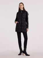 Machine Washable Wool Patchwork Goose Down Garment GOELIA