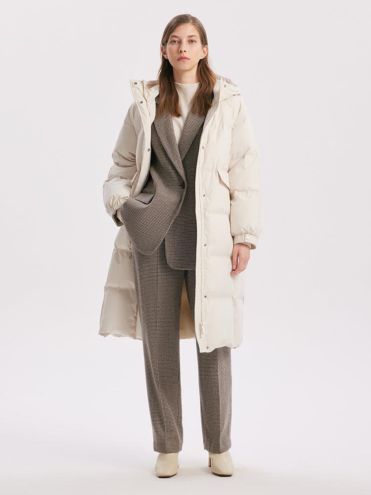 H-shape Loose Goose Down Coat GOELIA