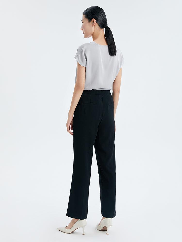 Triacetate Straight Pants GOELIA