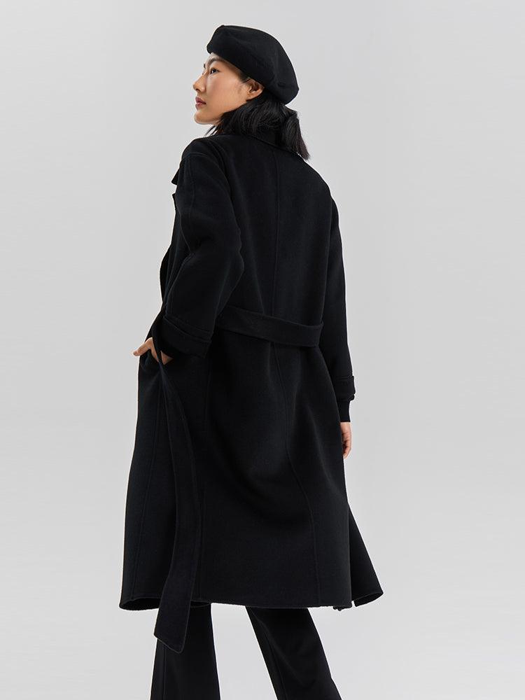 100% Cashmere overcoat GOELIA