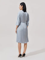 Silk Shirt-Style Dress GOELIA