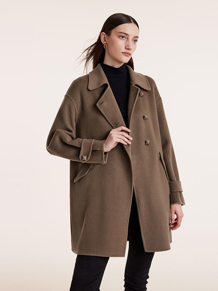 Tencel Woolen Double-Faced Coat GOELIA