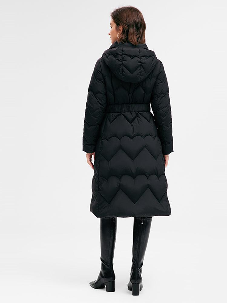 Slim Long Goose Down Coat??With Purse?????¨¬?o? GOELIA