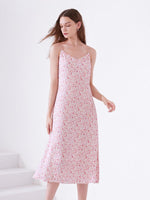 Pre-Order Pink Floral Two-piece Suit Dress GOELIA
