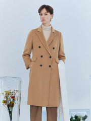 Cashmere Double Woolen Coat GOELIA