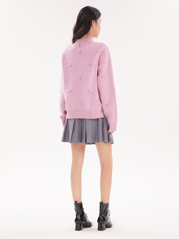 Wool Jacquard Sweater GOELIA