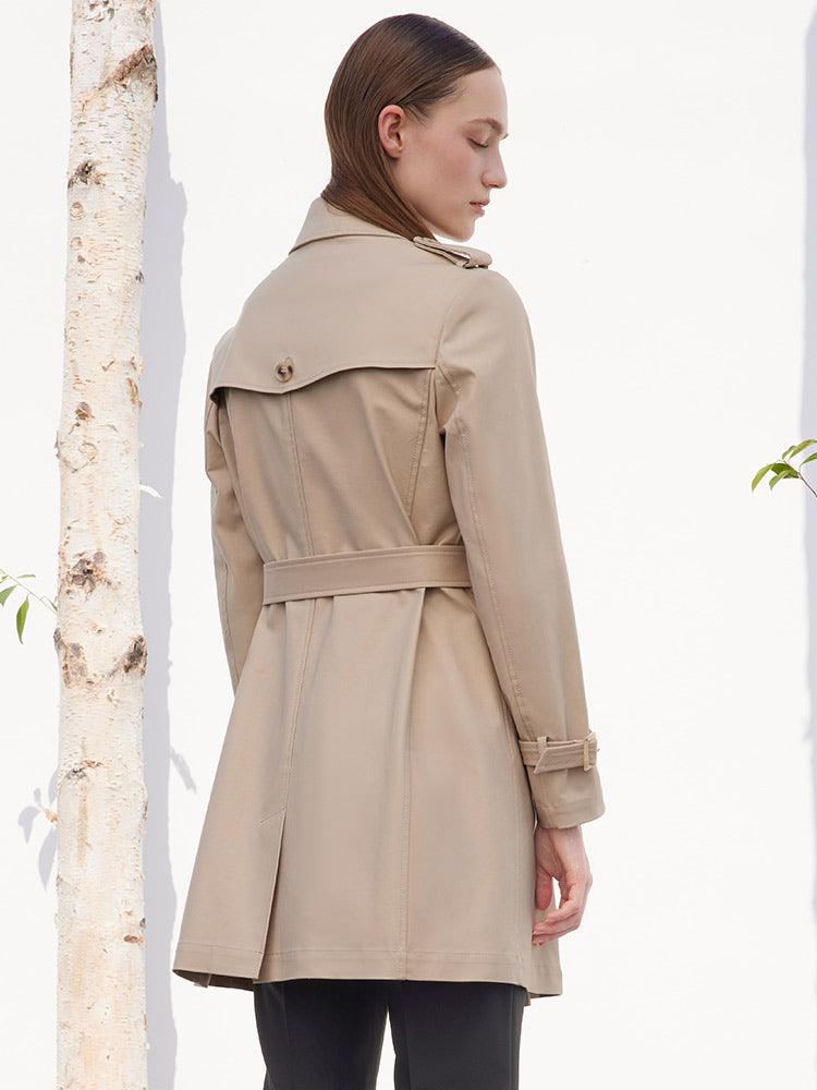 Classic Double-Breasted Trench-Coat GOELIA