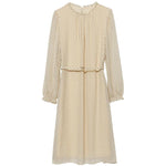 Pure Silk Printed Ankle-Length Dress GOELIA