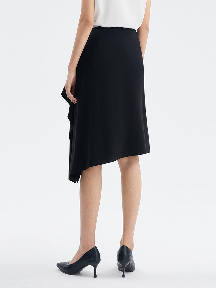 Triacetate Knit Skirt GOELIA