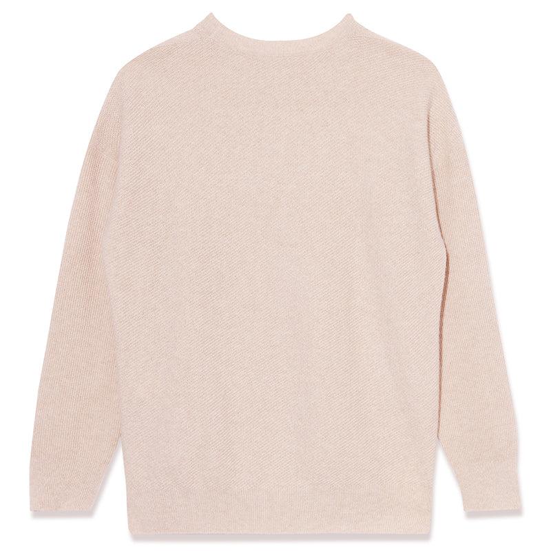 Light Camel Cashmere Sweater GOELIA