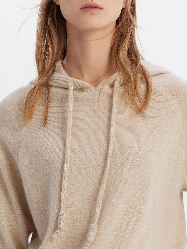 Short Cashmere Hoodie GOELIA