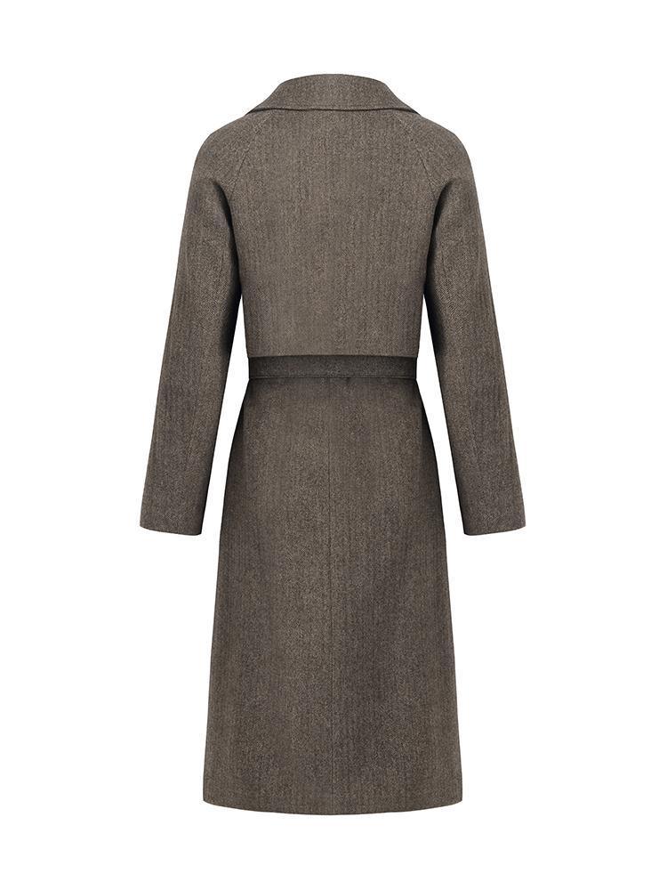 Washable Wool Crop Jacket And Vest Dress Suit GOELIA