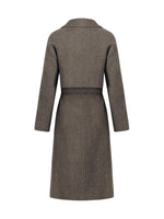 Washable Wool Crop Jacket And Vest Dress Suit GOELIA