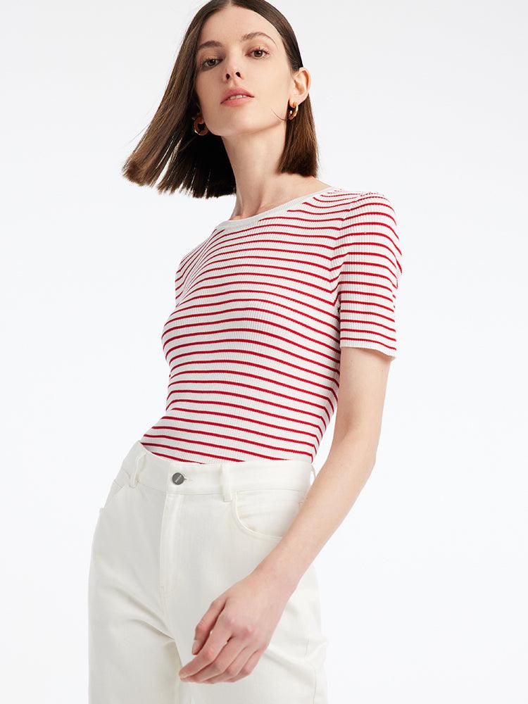 Striped Skinny Knit GOELIA