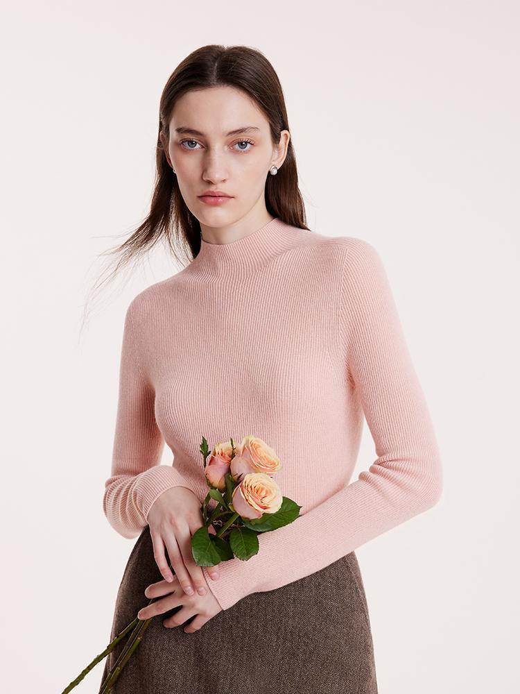 Seamless Sheath Cashmere Sweater