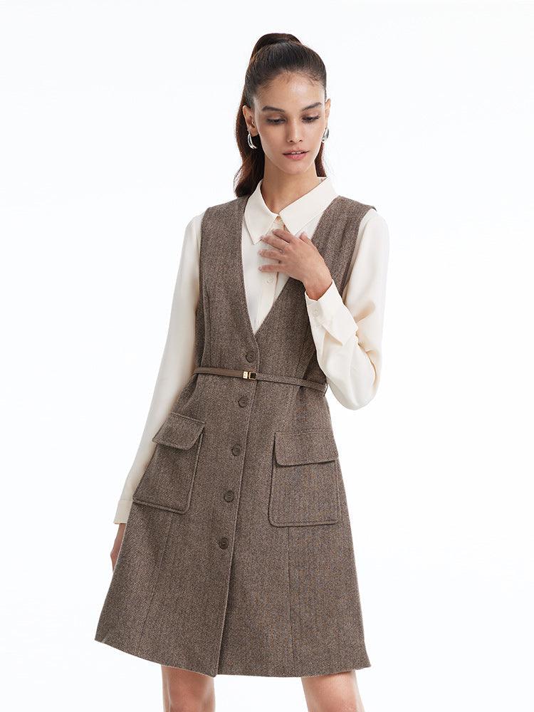 Washable Wool Two-piece Suit GOELIA