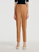 Worsted Wool Tapered Pants GOELIA