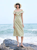 Two-sided Wearing Side Split Dress GOELIA
