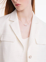 Tweed Jacket And Spaghetti Dress Two-Piece Suit GOELIA