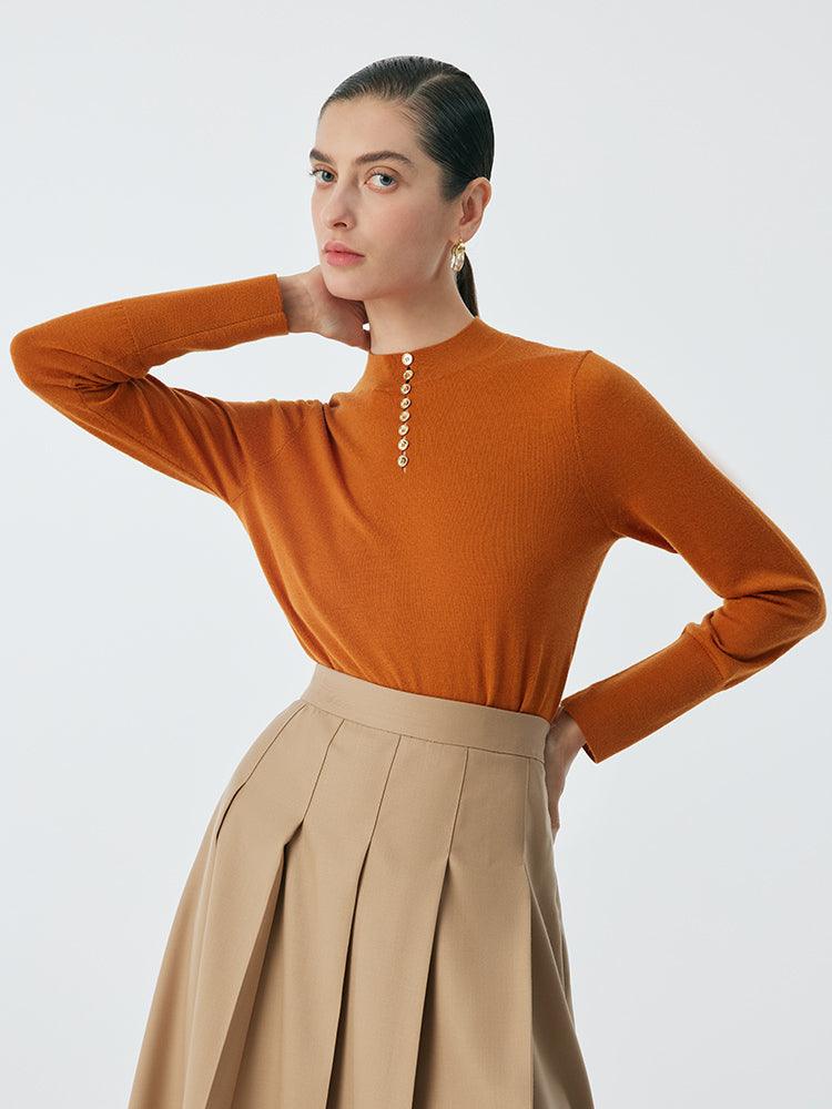 Pre-Order Woolen Slim Top GOELIA