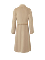 Camel Wool Double-Faced Notched Lapel Coat GOELIA