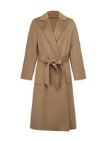 Pure Cashmere Tie-up Coat GOELIA
