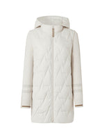 Machine Washable Wool Patchwork Goose Down Garment GOELIA