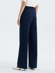 Without-side SeamsTencel Knit Trousers GOELIA