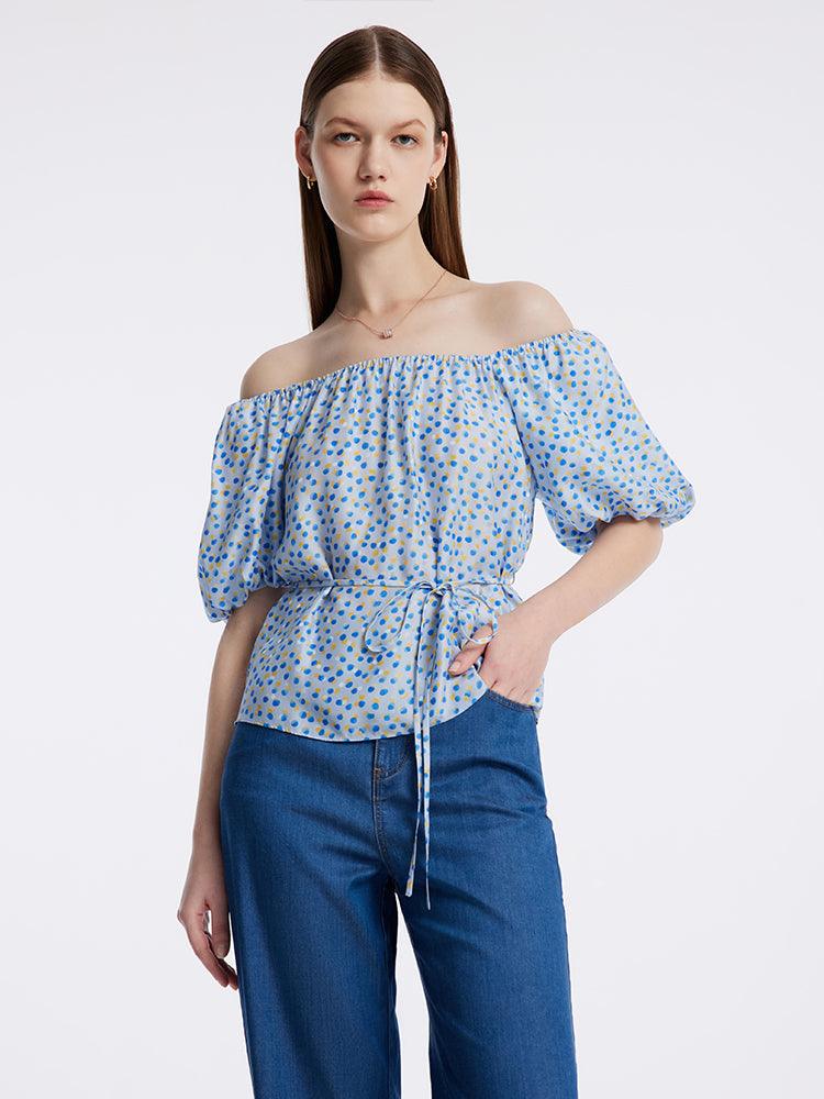 16.5 Momme Silk Woven Blouse GOELIA