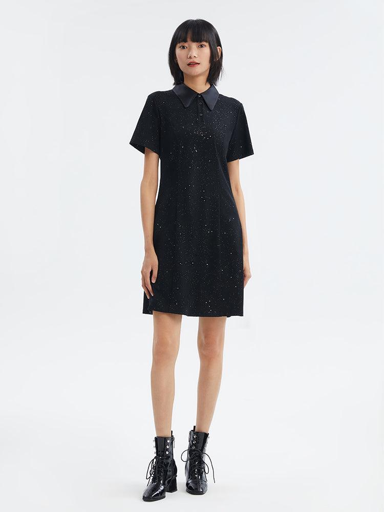 Sequins Woven Dress GOELIA