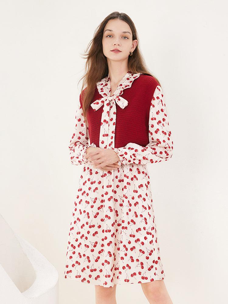 Floral Print Two-piece Suit GOELIA